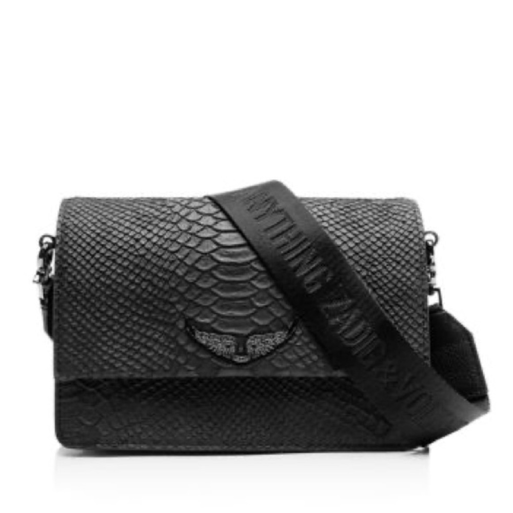 Zadig & Voltaire Lolita Savage Snake-Embossed Crossbody